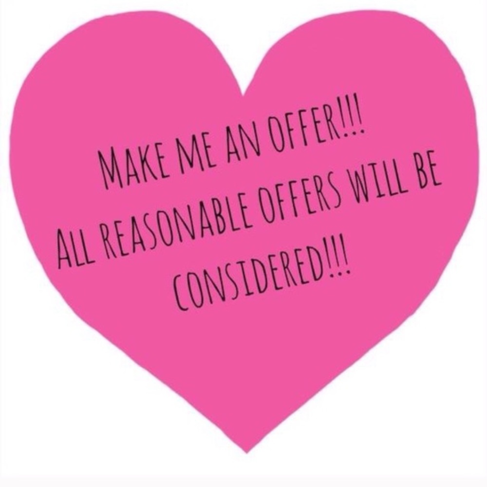 I'm happy to consider offers!